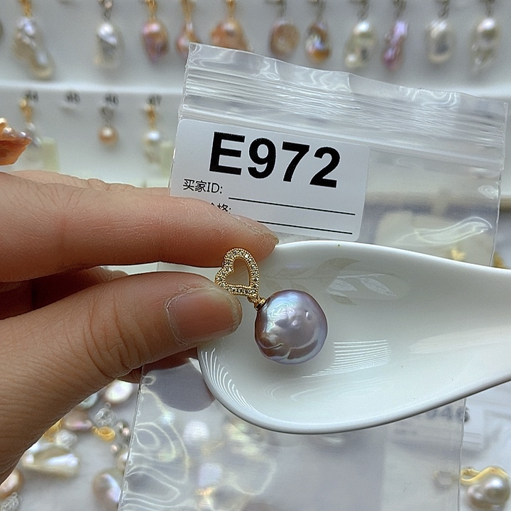 淡水珍珠颈饰银S925镶嵌