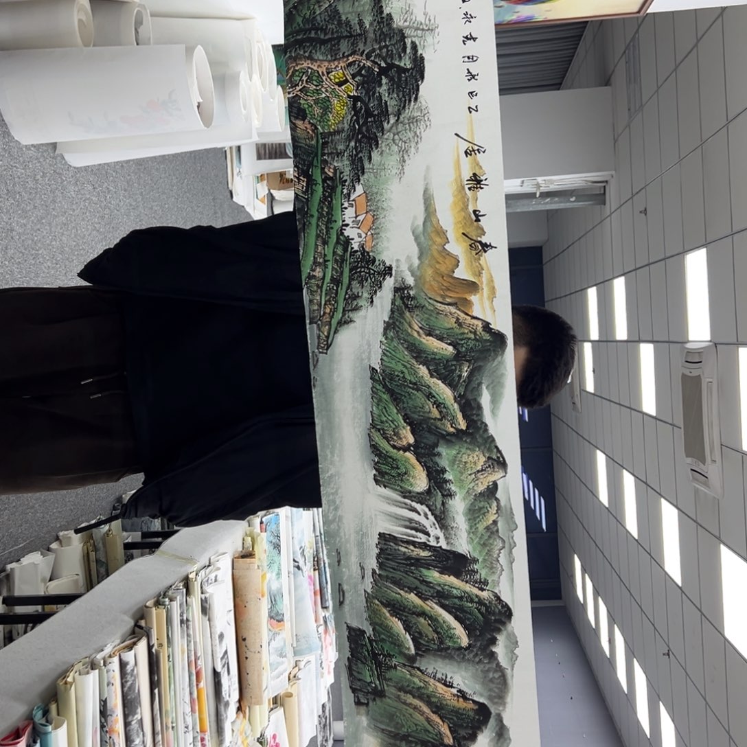 国画纯手绘字画宣纸