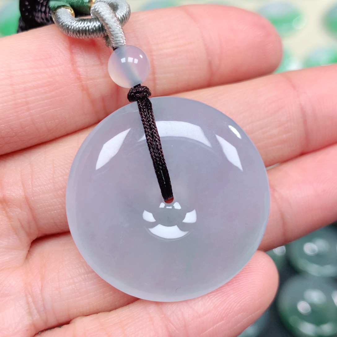 翡翠未镶嵌颈饰30.5-7.1