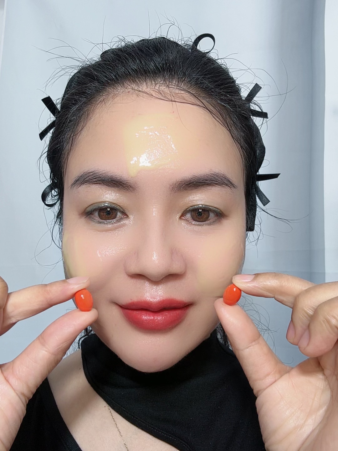 排排豆80粒+100片保鲜膜+2粒排排豆