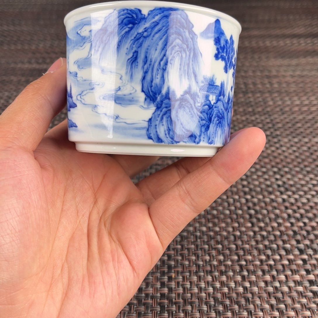瓷片景德镇陶瓷杯子