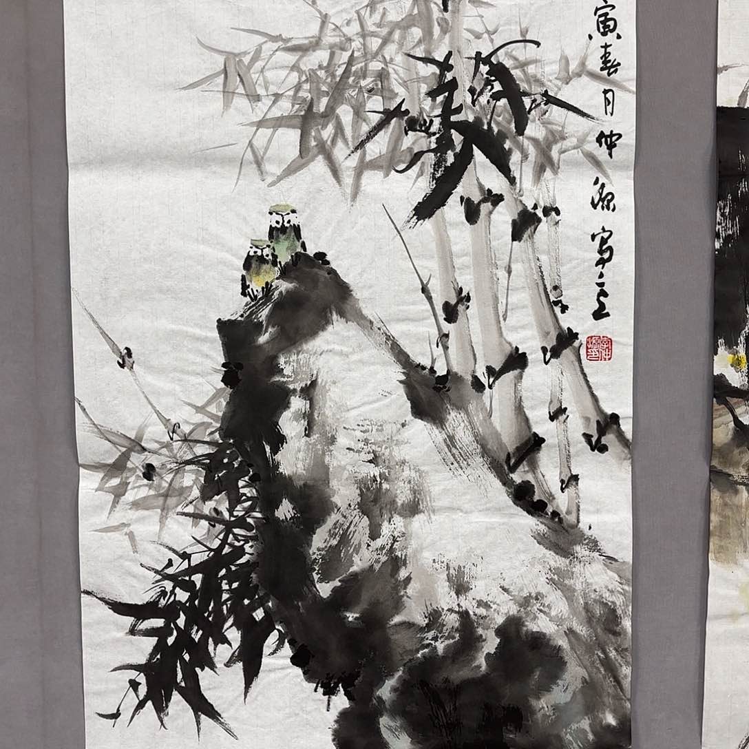国画国画纯手绘作品请放心去藏