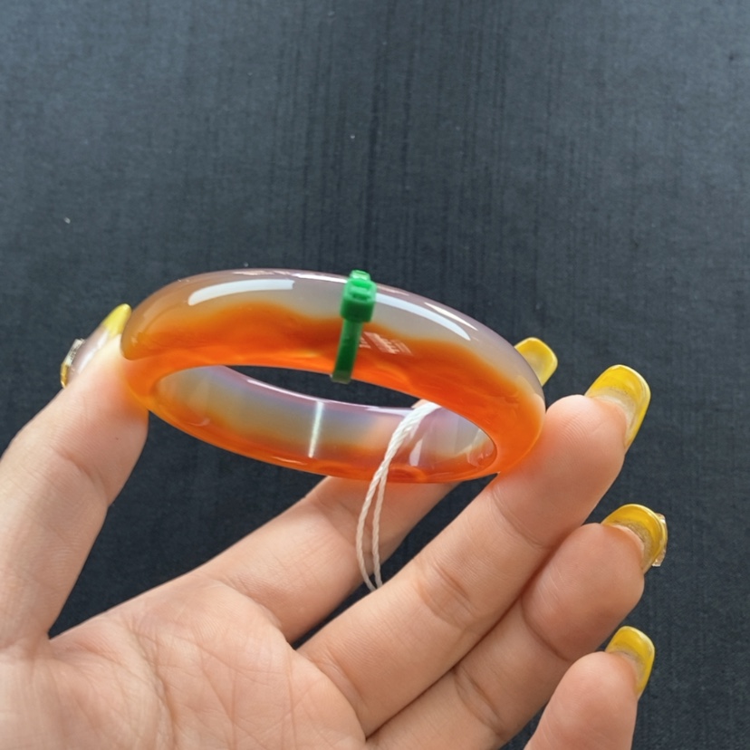 【闪购商品】玛瑙/玉髓手镯未镶嵌A***?