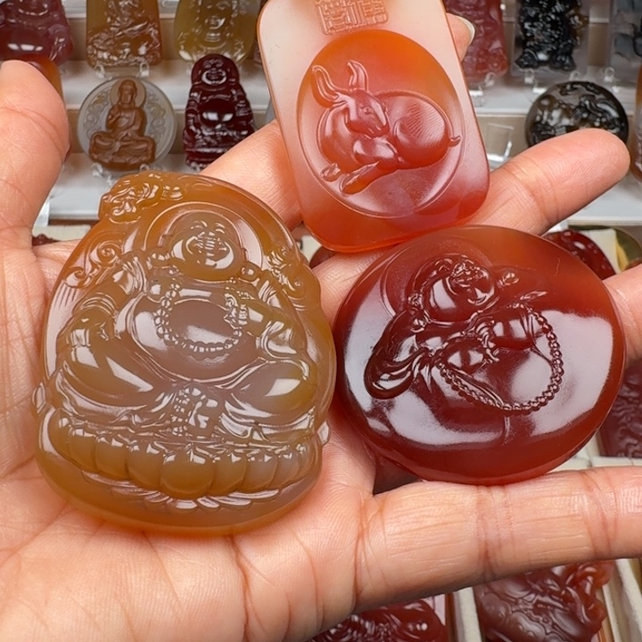 朋***友玛瑙/玉髓未镶嵌颈饰