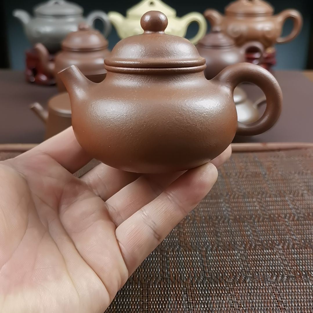 紫砂茶壶底槽清容天180CC