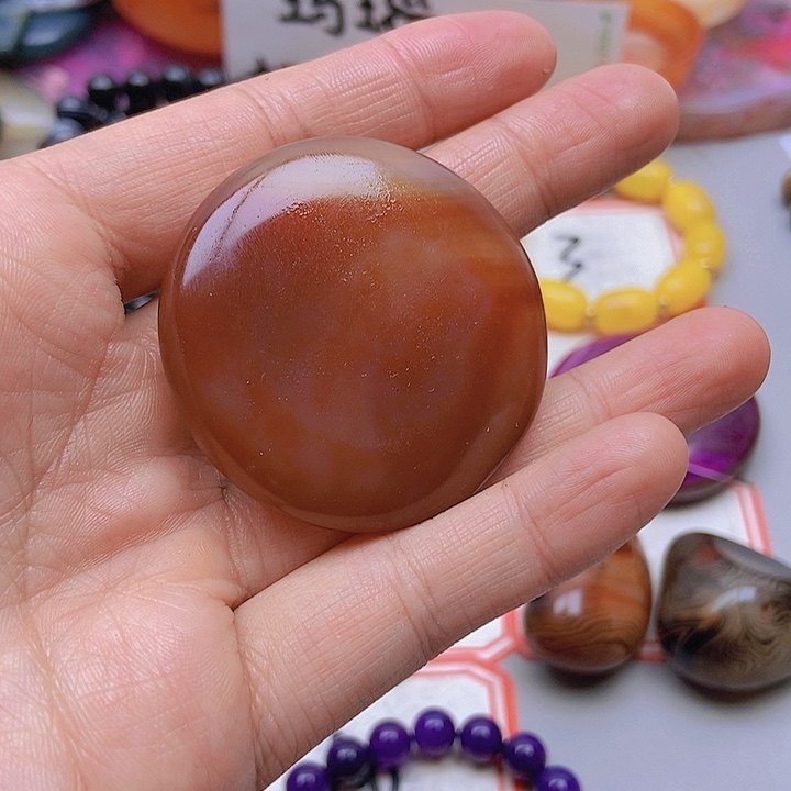 【闪购商品】玛瑙/玉髓珠宝半成品未镶嵌阳*