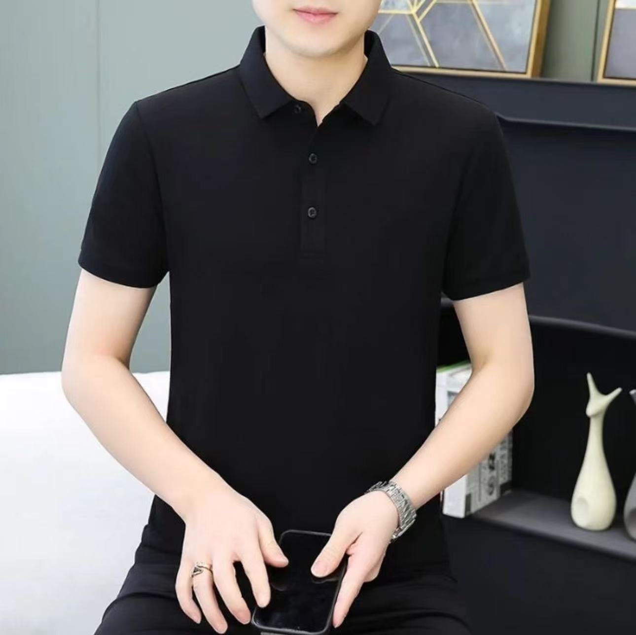 2025年D夏季新款时尚潮流百搭速干凉感透气半袖