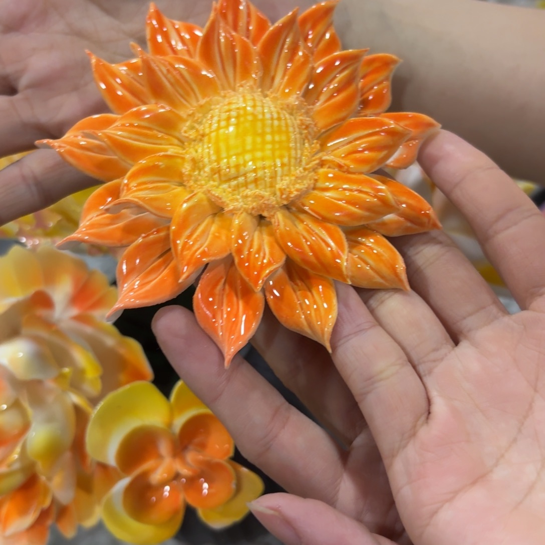 陶瓷花，拍满20发货，退款拉黑