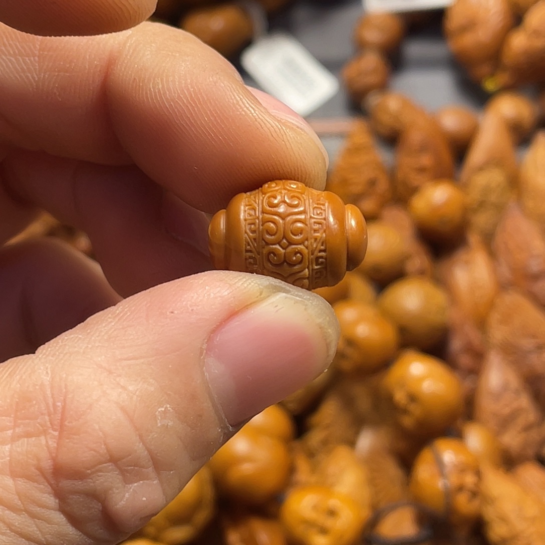 橄榄核手串/手链回纹珠346