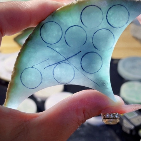 翡翠裸石翡翠原石