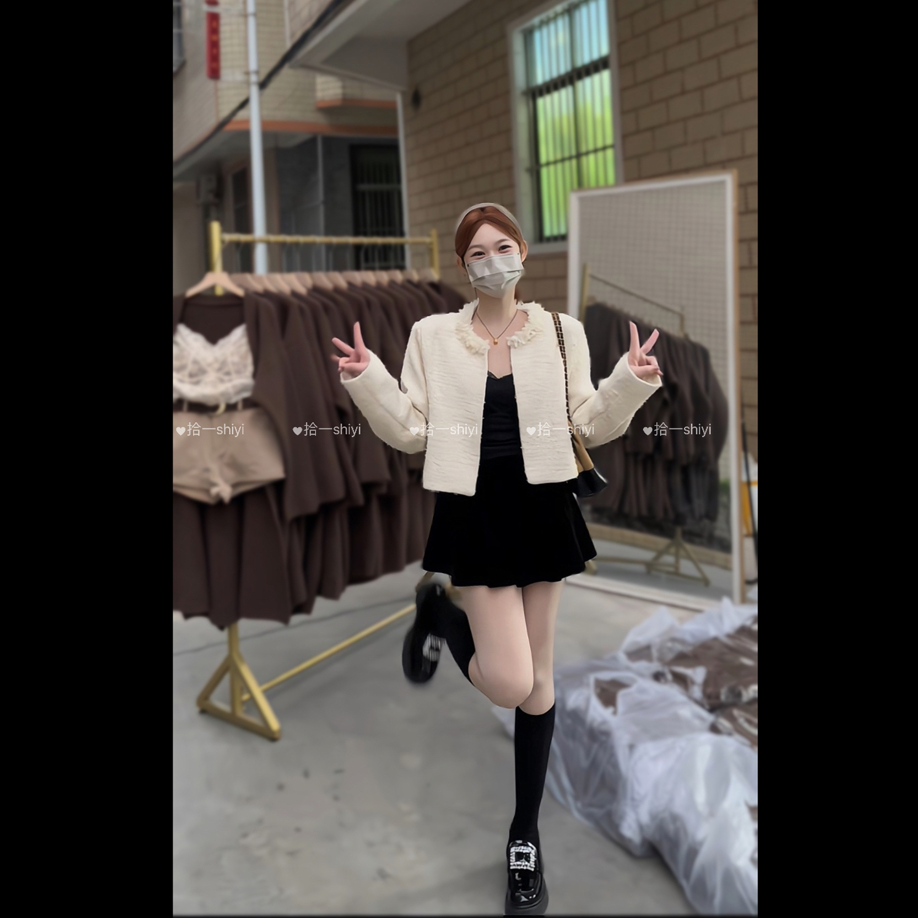 拾一【闪耀星辰】小个子手工亮片小香外套