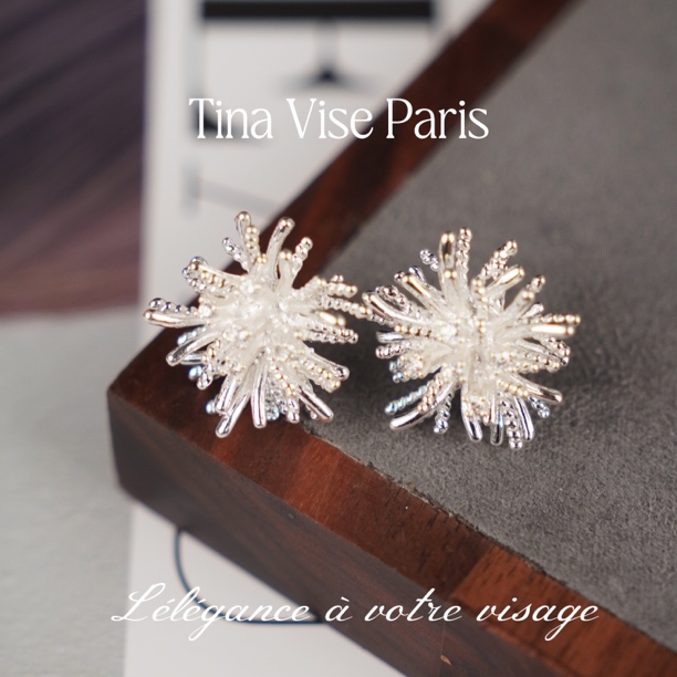  A1050《绚丽烟花》法⭐️ Tina Vise 缇娜薇丝 耳钉