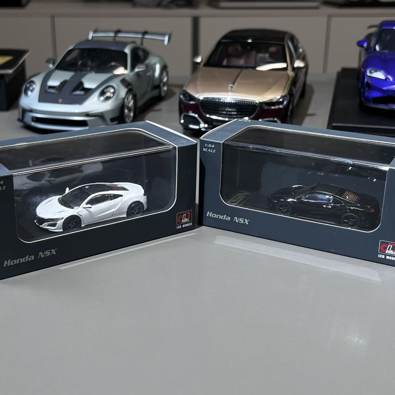 LCD1:64本田NSX 特价合金汽车模型艺术品摆件