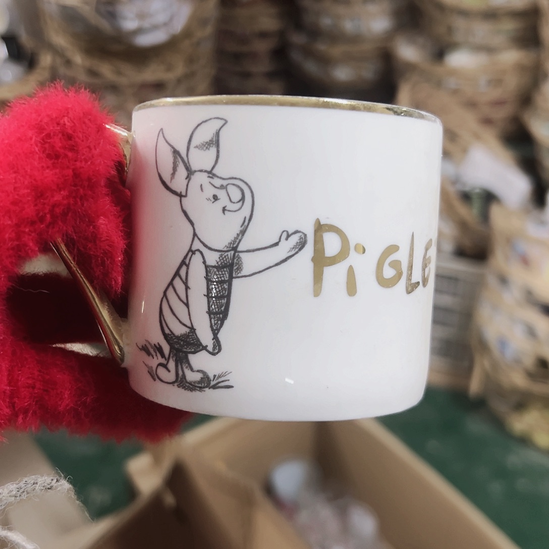 瓷片微瑕满20包邮可爱