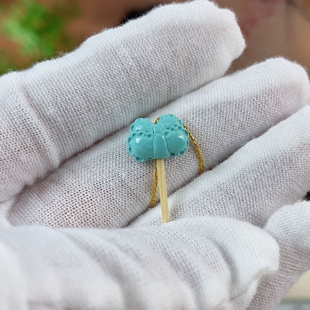 绿松石珠宝奇石未镶嵌