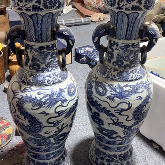 摆件横*驴景德镇陶瓷艺术