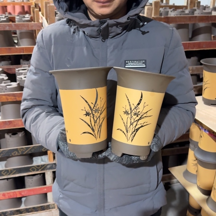 紫砂花盆破损补发