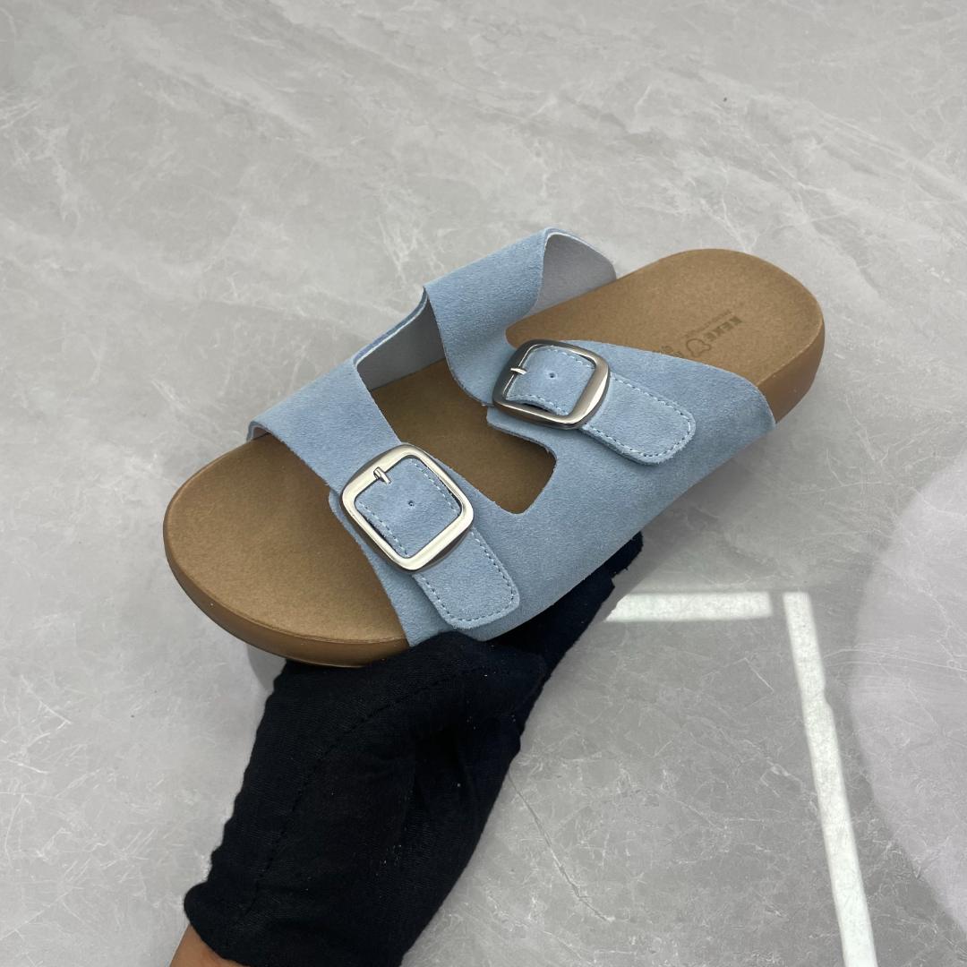 拖鞋女 (牛皮) 799-02(孤品) e区36码