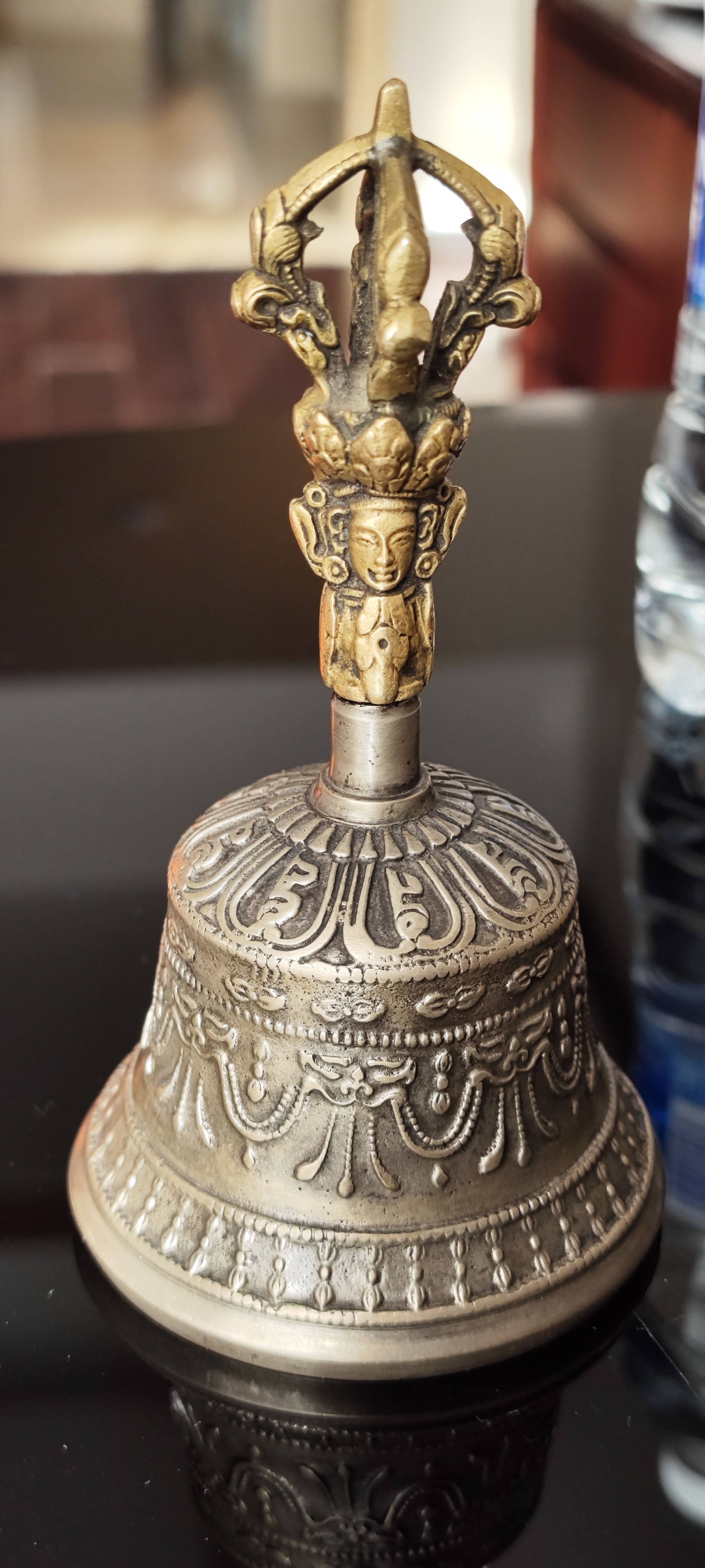 高原流传双铜金刚铃传统工艺手工打造