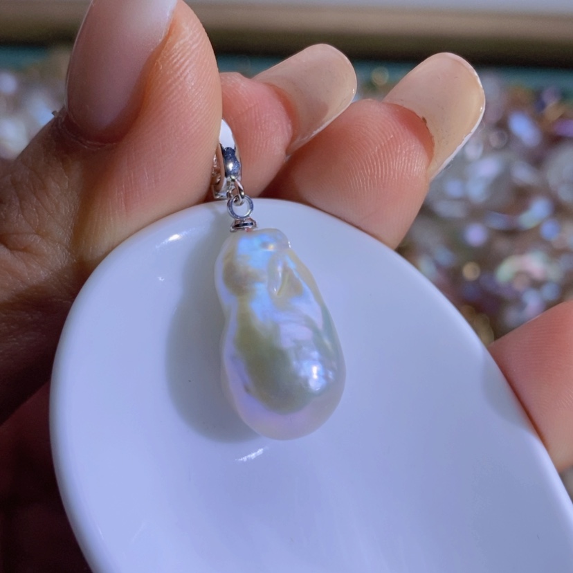 【闪购商品】淡水珍珠天然珍珠（微瑕）随机合金