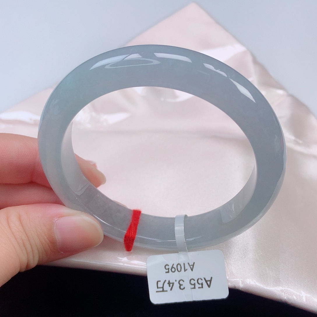 未镶嵌手镯翡翠55正圈