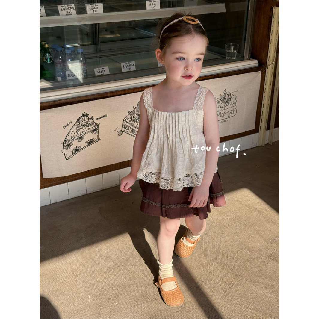 AC517~TF·25夏~吊带娃娃衫上衣521076