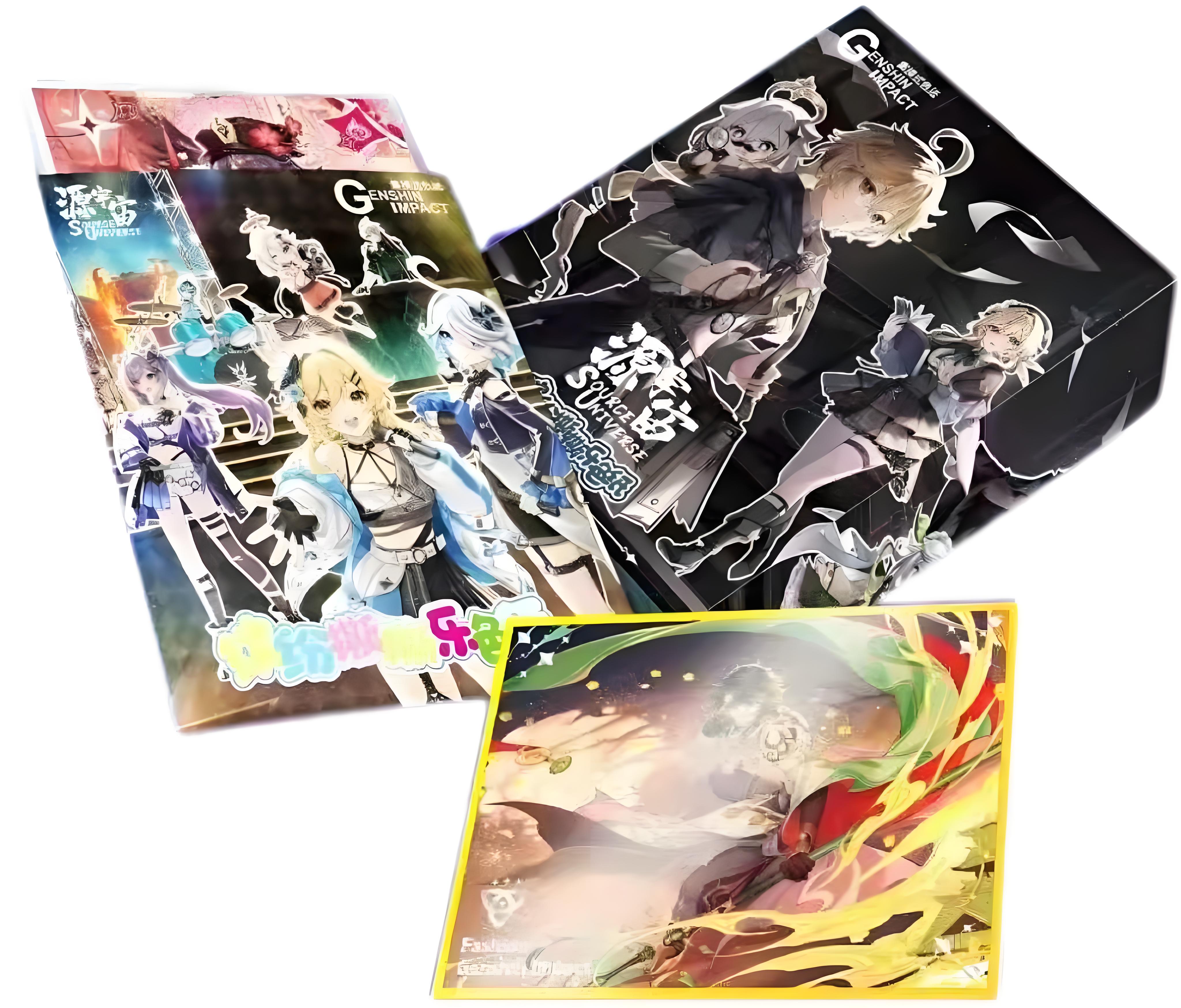 梦兮【抬盒】源宇宙原神集换式色纸第一弹收藏卡牌潮玩