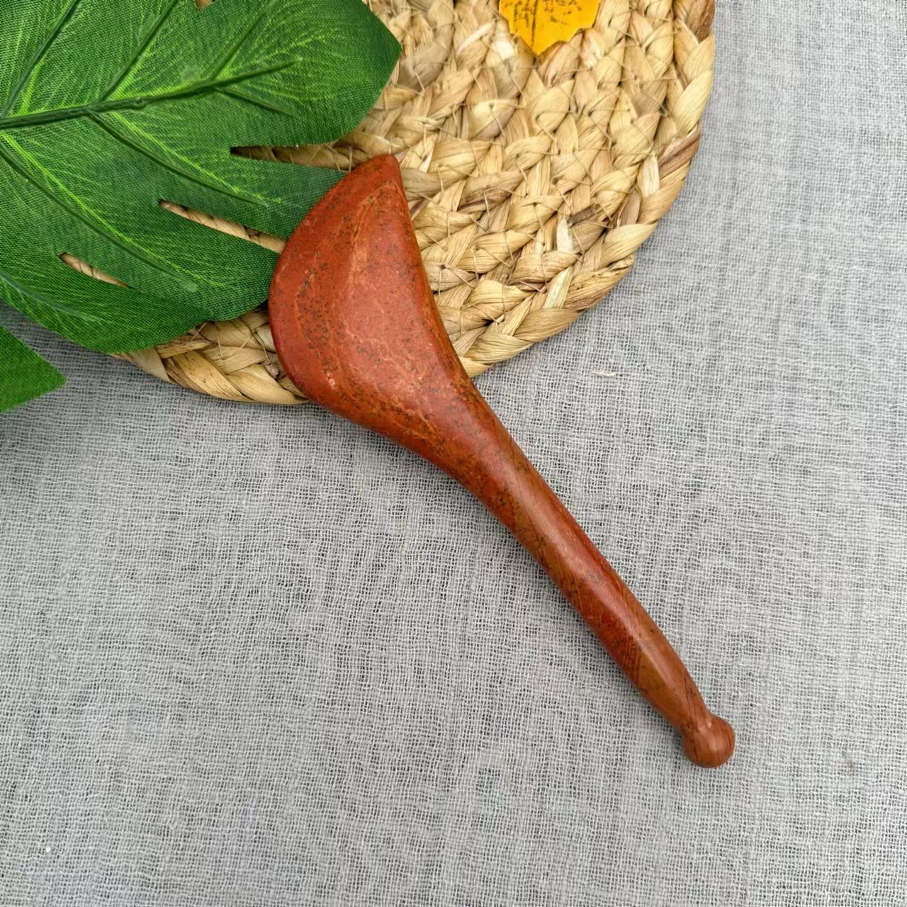 天然泗水砭石拨筋棒