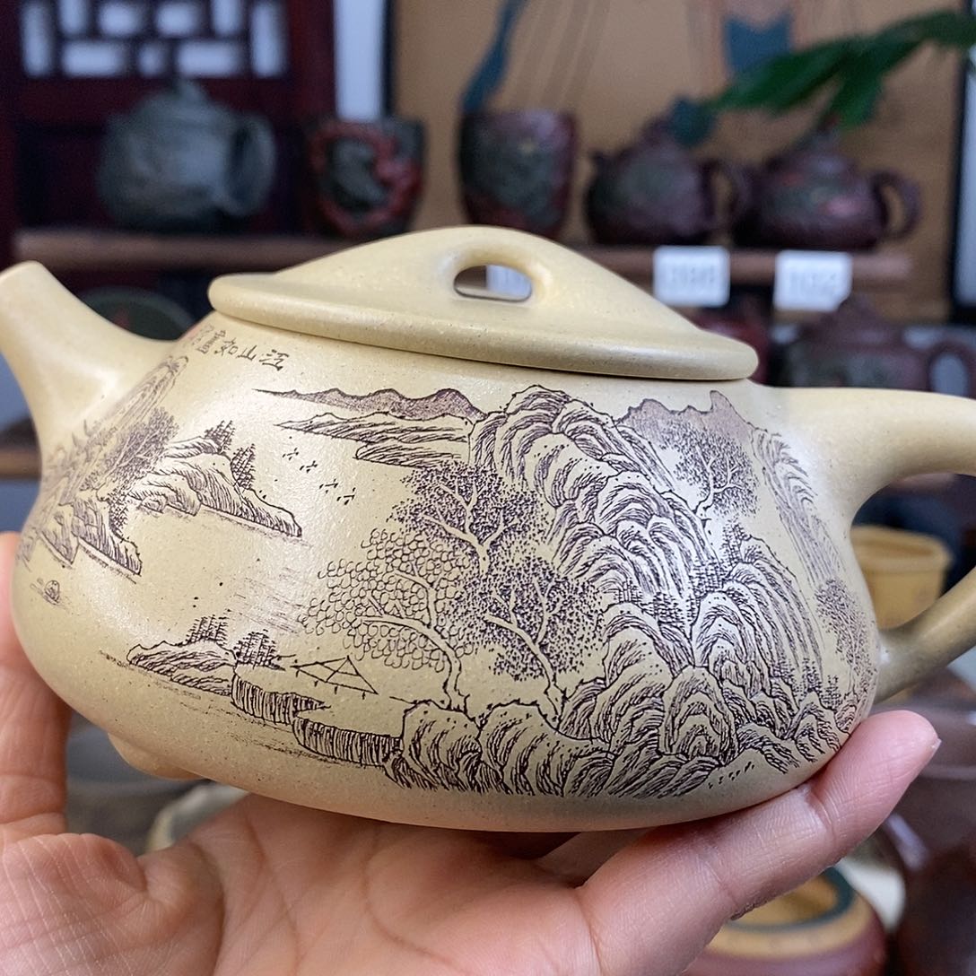 紫砂茶杯云****动紫砂紫砂