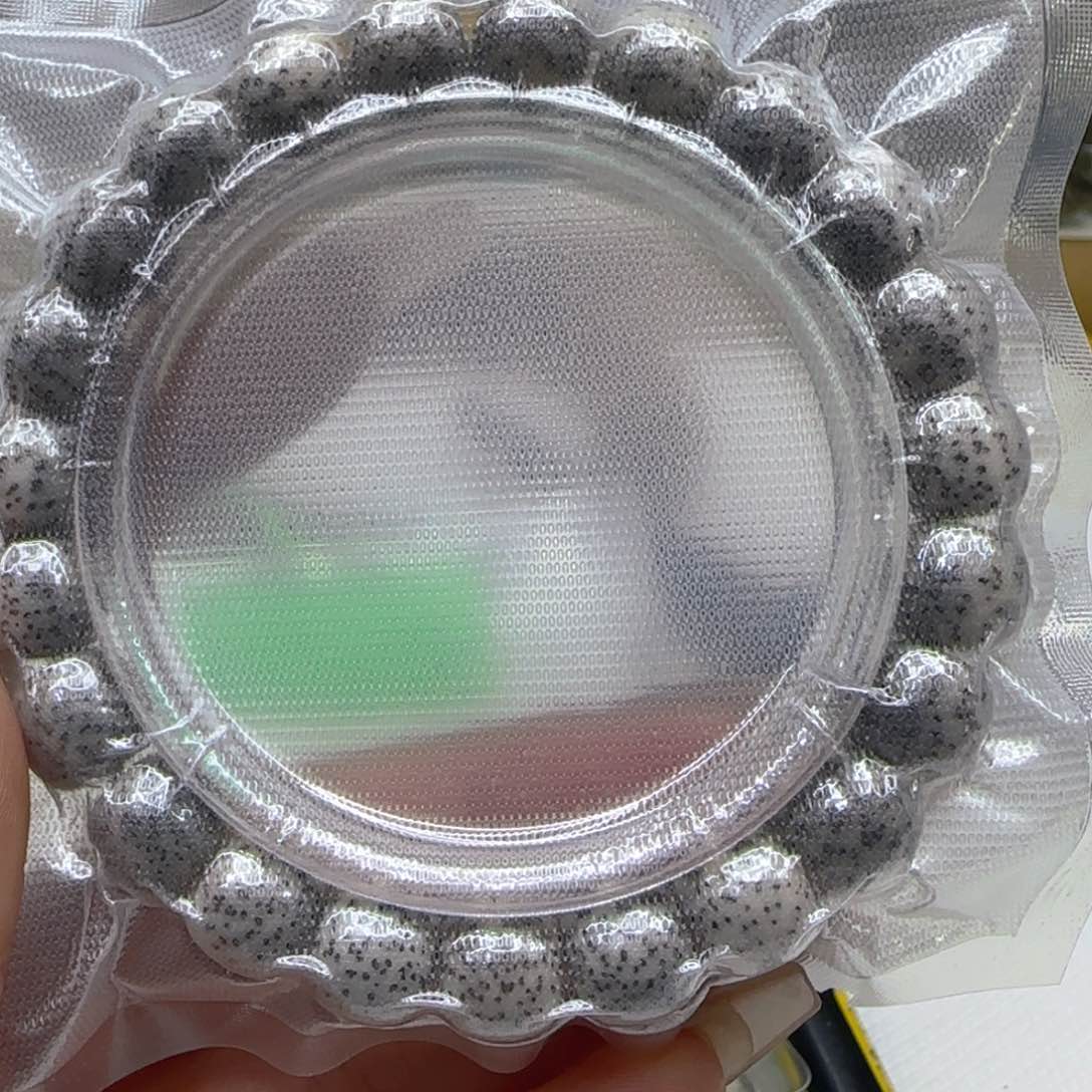 星月菩提手串8传说月留白灰星月菩提1.0桶单圈