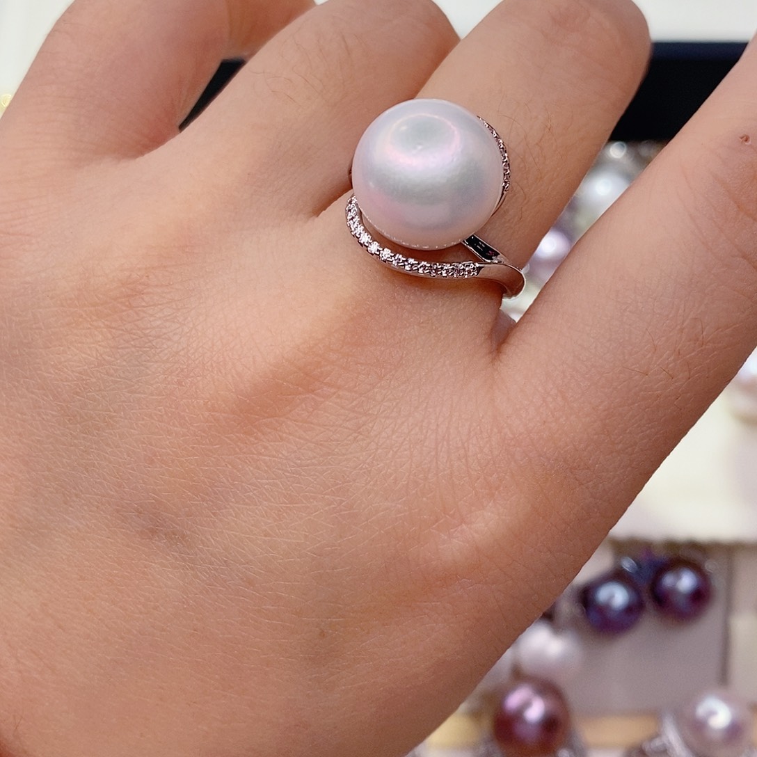 戒指淡水珍珠未镶嵌