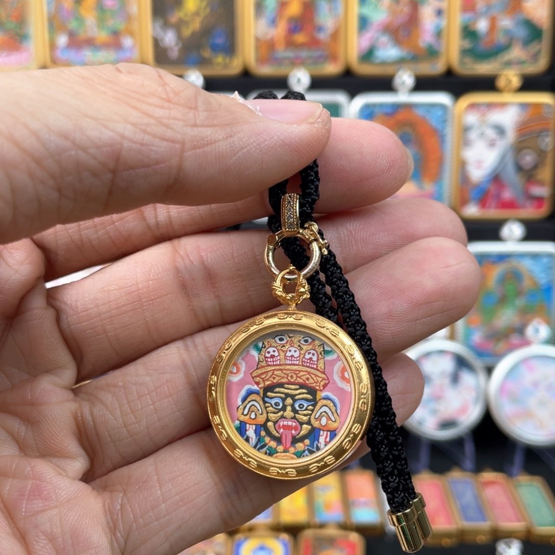 吊坠区*姐唐趣坊非遗纯手绘唐卡