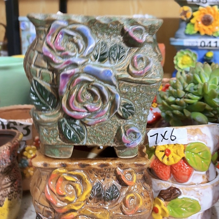 多肉花盆，满15包邮