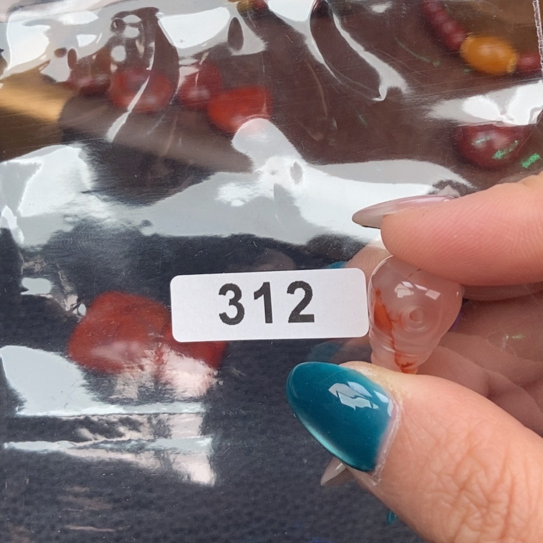 南红玛瑙未镶嵌手链卡11