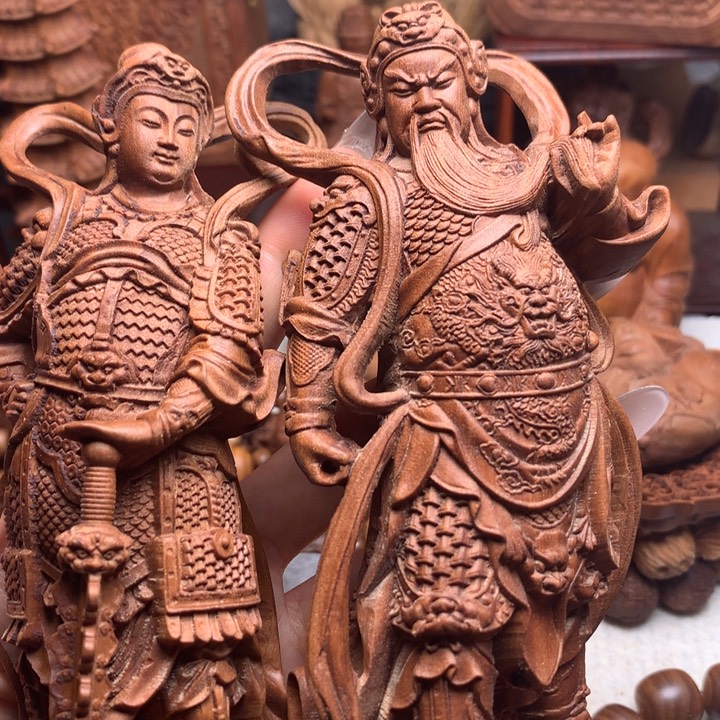 檀香木把件老山檀香微瑕