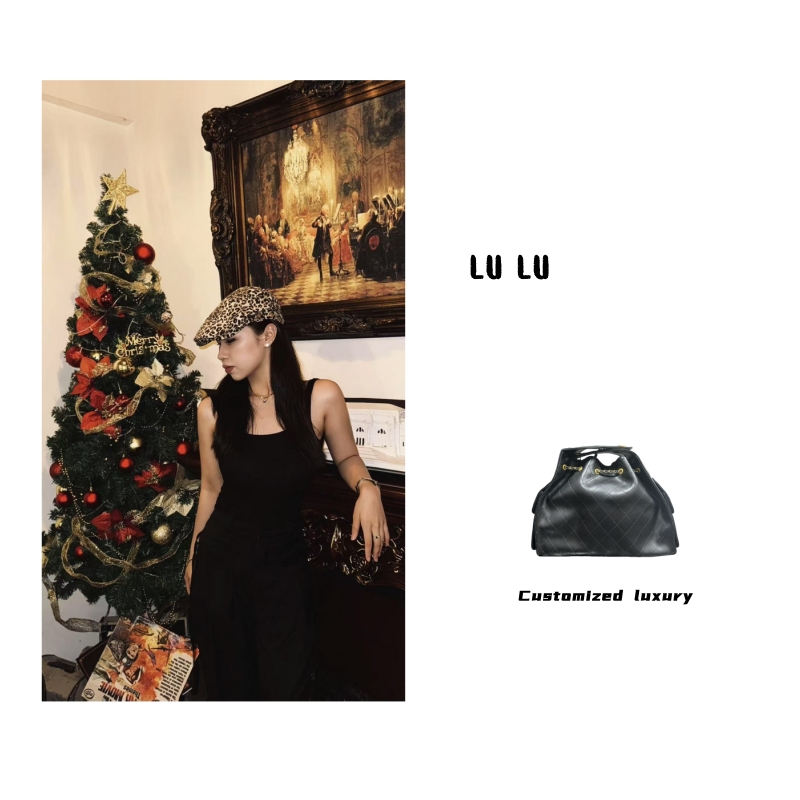 时尚精品真皮女包想 耳 大单肩10817   CYX  大耳朵   黑色  