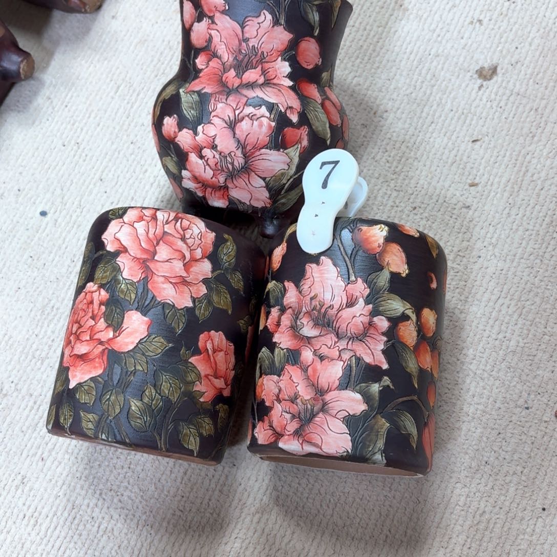 ****睦紫砂花盆陶瓷多肉花盆精品