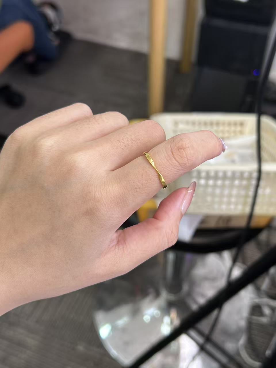 足金999  新版莫比乌斯戒指