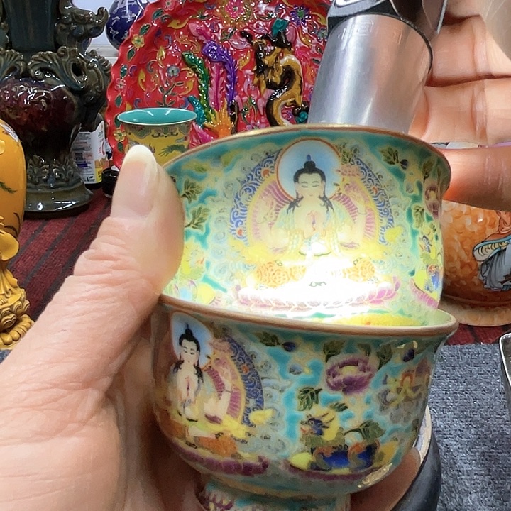 瓷片瓷器摆件瓷器摆件