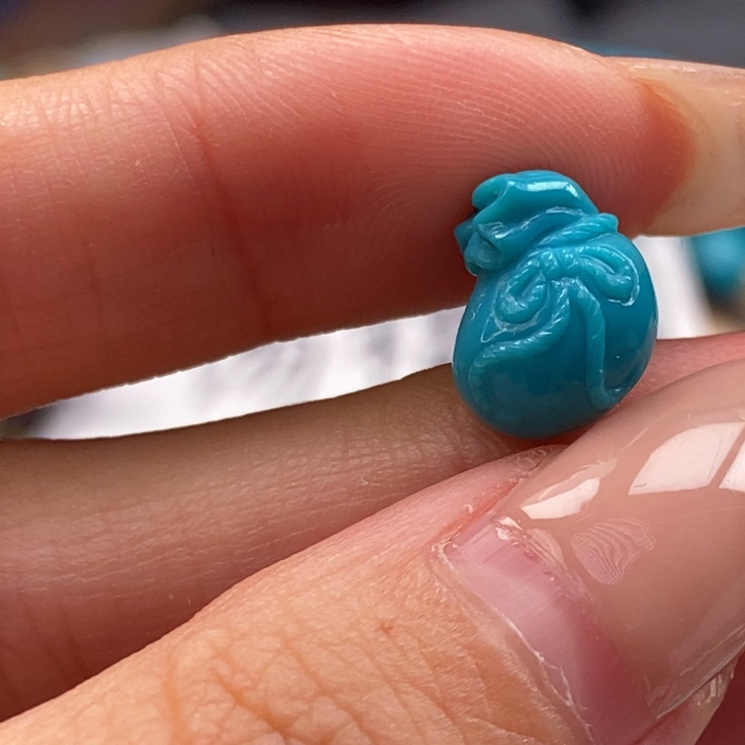 未镶嵌绿松石挂件