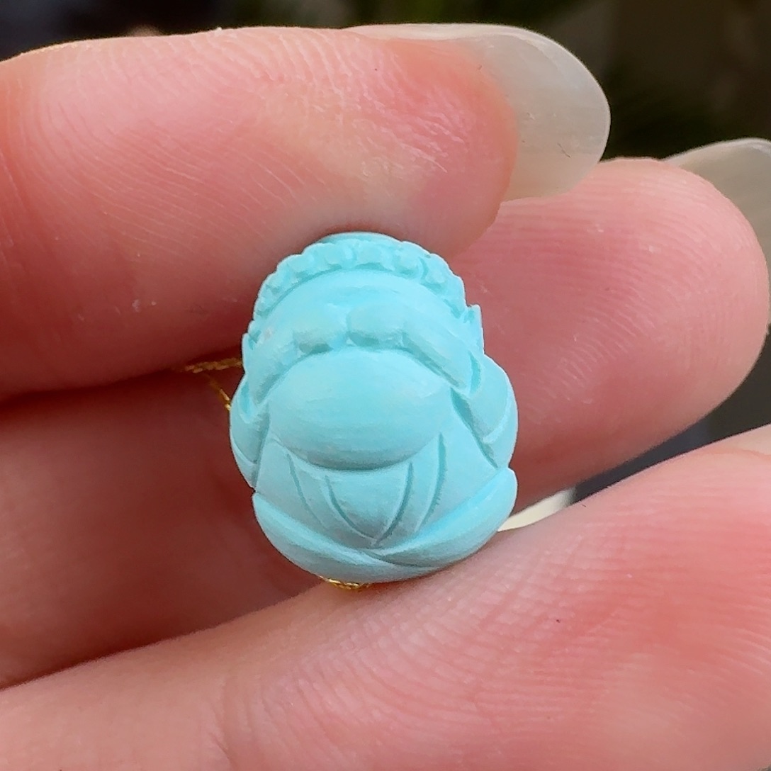 绿松石珠宝奇石未镶嵌