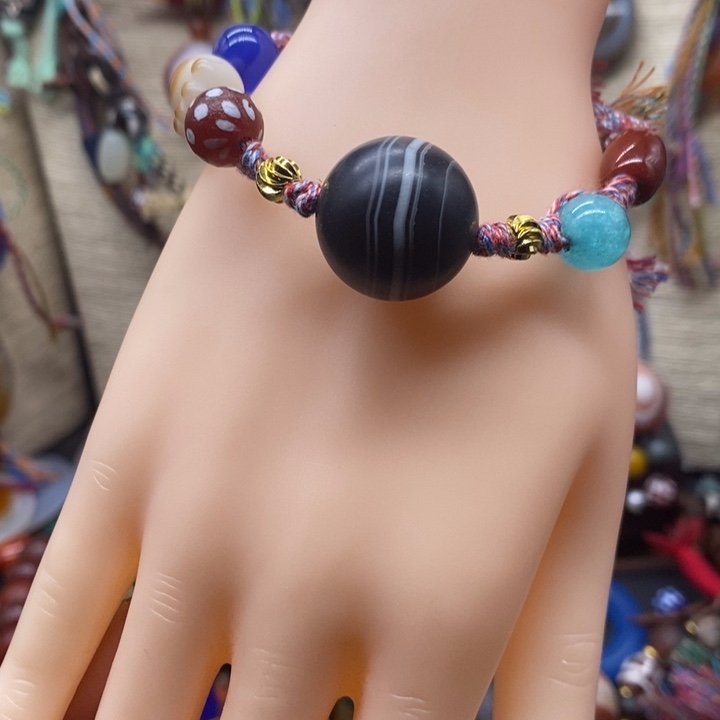 玛瑙/玉髓手链未镶嵌