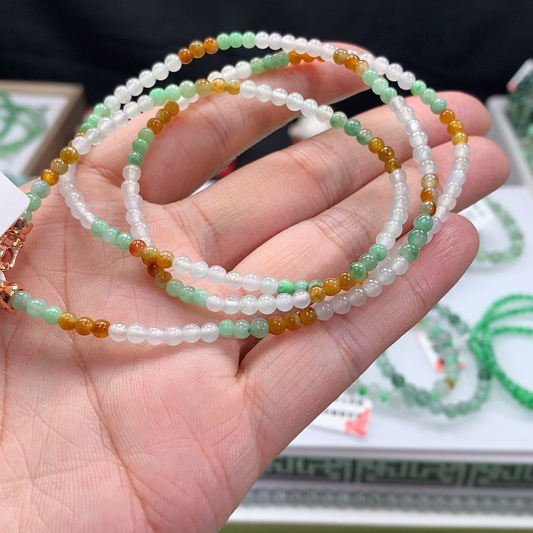 翡翠手链未镶嵌翡翠