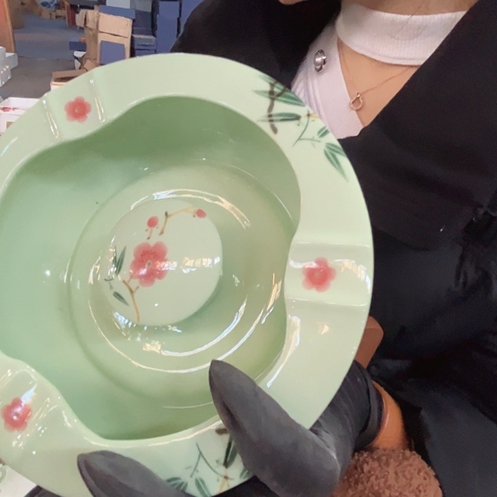 瓷其他景德镇高温瓷灰罐