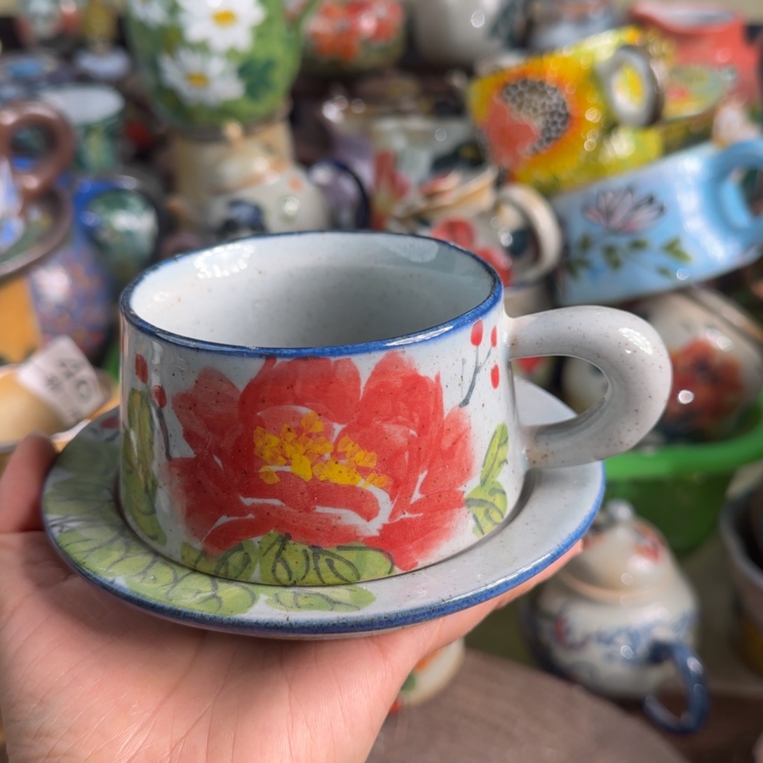 景德镇釉下彩陶瓷微瑕73