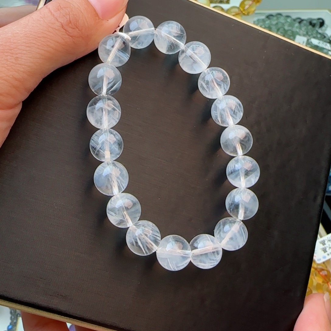 水晶手链未镶嵌手串
