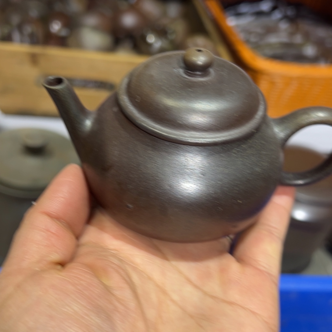 贵台龙窑柴烧茶壶57