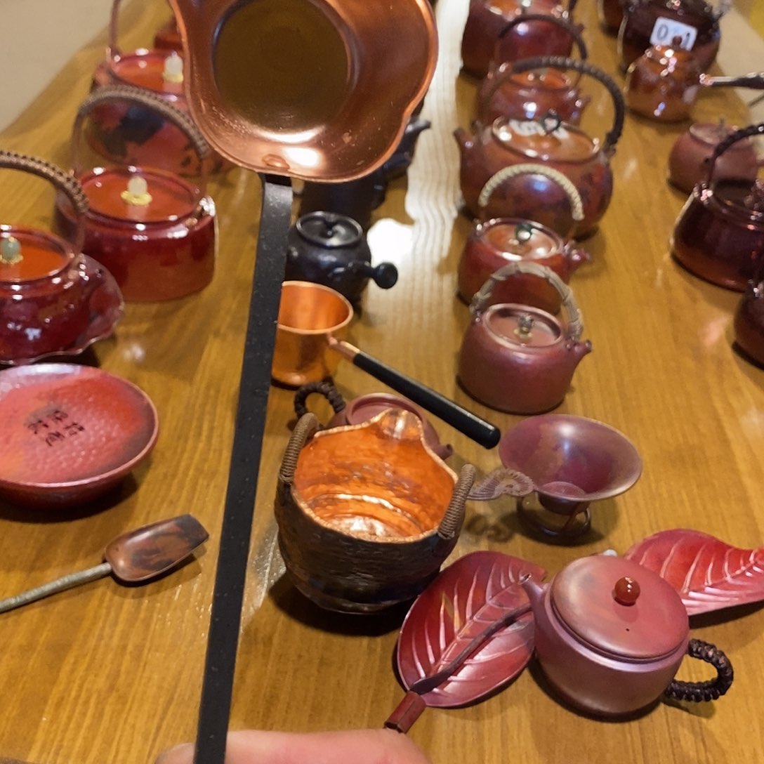 原色茶勺手工锻打工艺