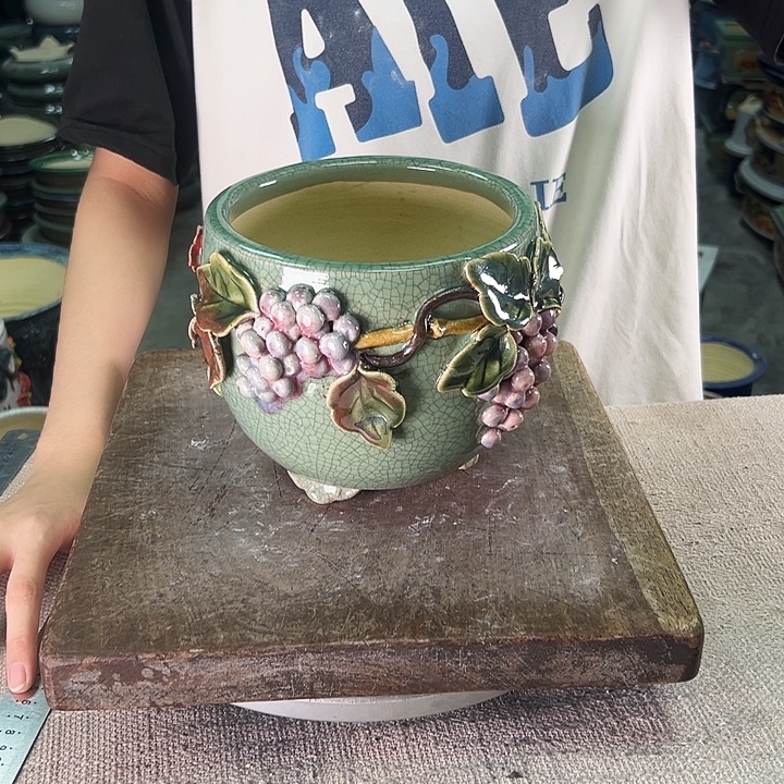 泳坤堂石湾盆陶瓷