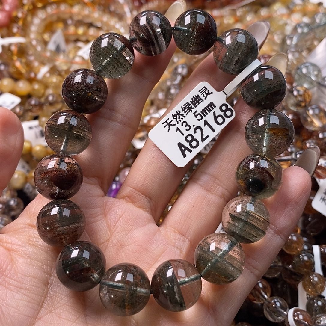 未镶嵌水晶手链水